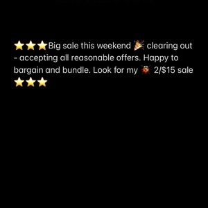 SALE !  CLEARING OUT